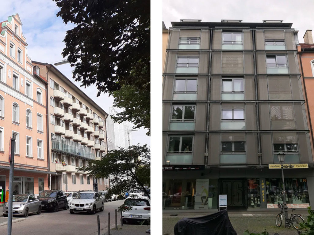 Germania- / Leopoldstraße München – Bauantrag eingereicht