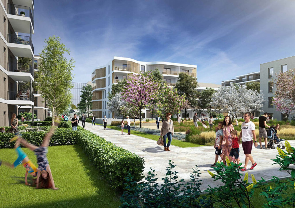 Wohnungsquartier, Banaterstraße, Geretsried